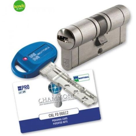 Cilindro Europeo Mottura Champions Pro 31-71 Frizionato Nichelato