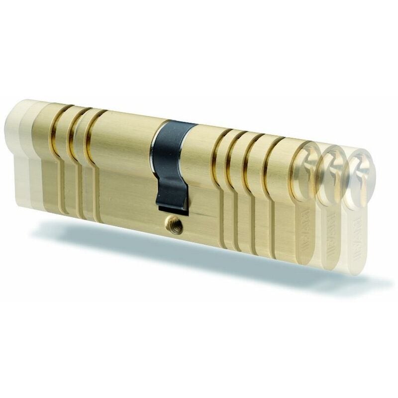 Cilindro europeo niquelado - Serie C IFAM - 30/30 - 3 llaves - 14402