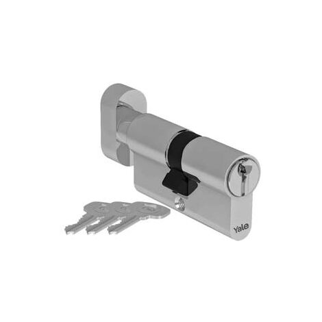 CILINDRO EUROPEO SERIE 500 CON POMOLO  mm.60 centrato (30x30) (YC054KD303003N1)    YALE