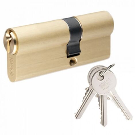 Cilindro europerfil 45x45 F5S Cerradura de embutir Latón IFAM - 1575