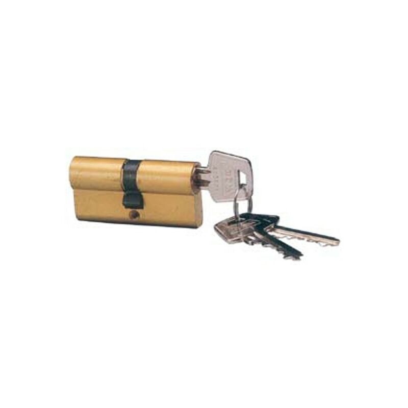 Image of MCM - cilindro in ottone e chiave dentata 30-40 chiavi dello stesso tipo - E:30-40.IG