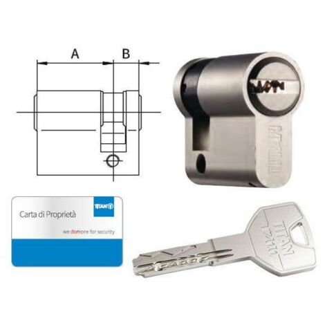 Cilindro Infilare  40-30-10 Titan T200-3010 Dom