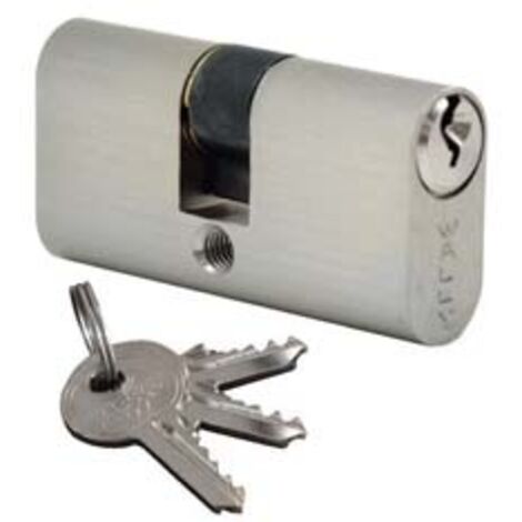 CILINDRO INFILARE OVALE- - mm.54 (64-01NI) - 2 pezzi WALLY
