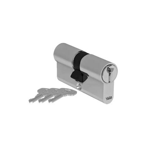CILINDRO INFILARE SAGOMATO FRIZIONATO SERIE 500  mm.80 centrato (40x40) (YC051KD404003N1)    YALE