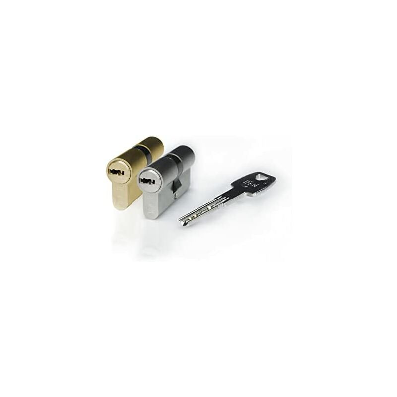 Image of Ifam - Cilindro iridium m irm3535n. nichel 70mm (35+35mm) camma lunga 15mm. con 5 chiavi di sicurezza.