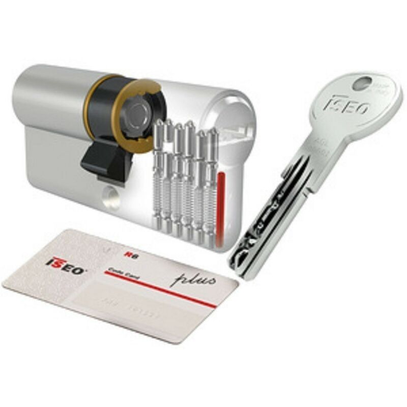 Image of Capaldo - Cilindro iseo r6 plus mm. 30x30 5 chiavi security card - Salone