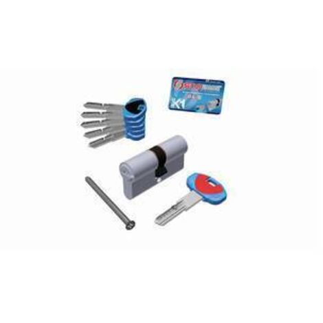 CILINDRO K1 SAGOMATO C/5CH+1C 35+45 CR SAT SECUREMME