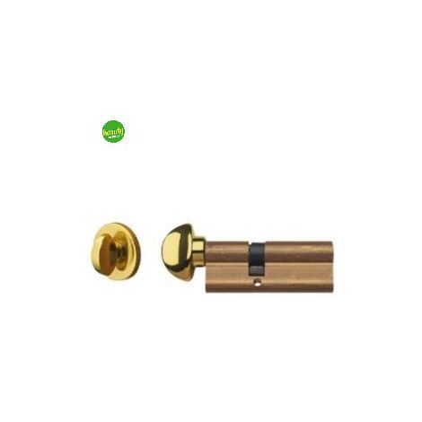 Cilindro mezzaluna pomolo Ghidini foro Ø8mm bronzo