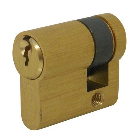 CILINDRO MONOPROFILO DFL 25 MM 5-10 FINITURA OTTONE
