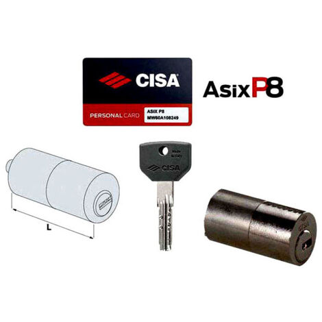 Cilindro per Porta Tonda 55 mm Cisa, Modello 0Q210-55-0