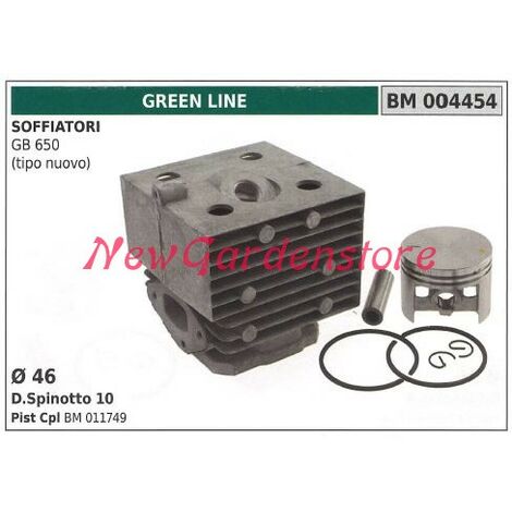 Cilindro pistone segmenti GREEN LINE motore soffiatore GB 650 004454