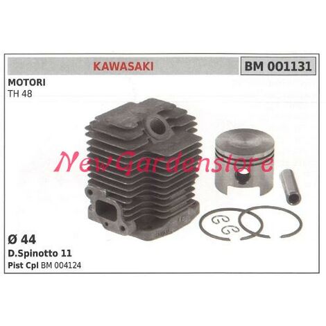 Cilindro pistone segmenti KAWASAKI motore decespugliatore TH 48 001131