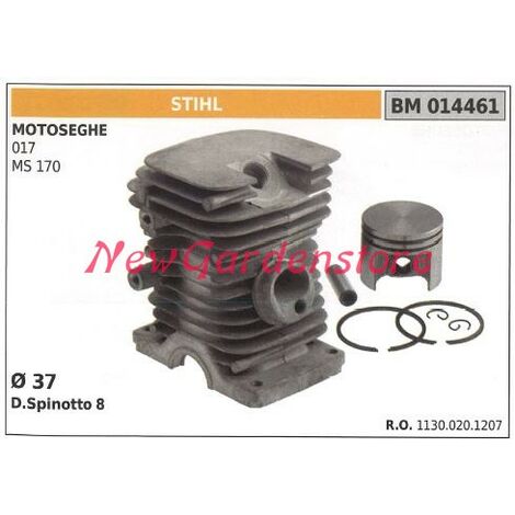 Cilindro pistone segmenti STIHL motore motosega 017 MS 170 014461