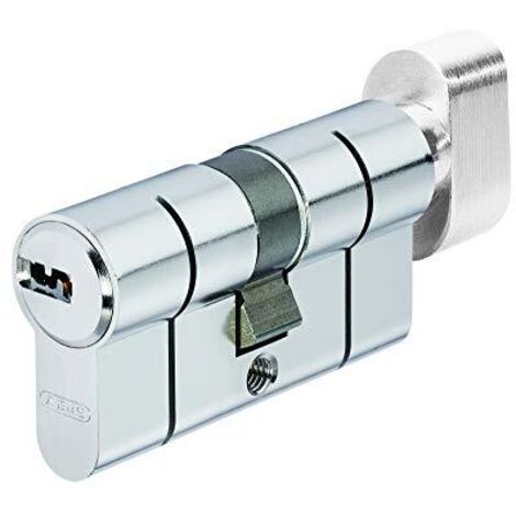 Cilindro porta abus D6PS nichelato 50 x 40 mm 5 chiavi
