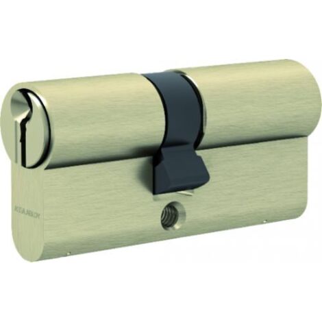 Cilindro profilato doppio serie 'gemma' - Specifiche: mm 22,5+10+22,5   55 (27,5+27,5)