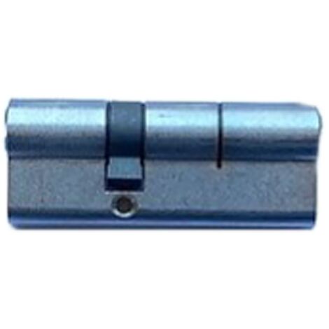 CILINDRO PROFILATO MODULARE SERIE 'EVO K1 TOP' mm 26+10+26  62 (31+31) cromo satinato