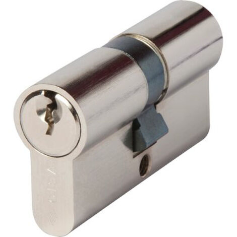 CILINDRO SAGOMATO 0G300-12 HAND CISA - OTTONE NICHELATO CHIAVI 3 CAMMA DIN MM 70 30+40- 1 pezzi