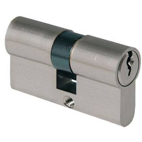 CILINDRO SAGOMATO 2300 IBFM • OTT.CROMO SATINATO CHIAVI 3 CAMMA DIN MM 80 30+50