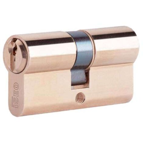 CILINDRO SAGOMATO 8209 ISEO - OTTONE CHIAVI 3 CAMMA DIN MM 90 30+60 - 1 pezzo