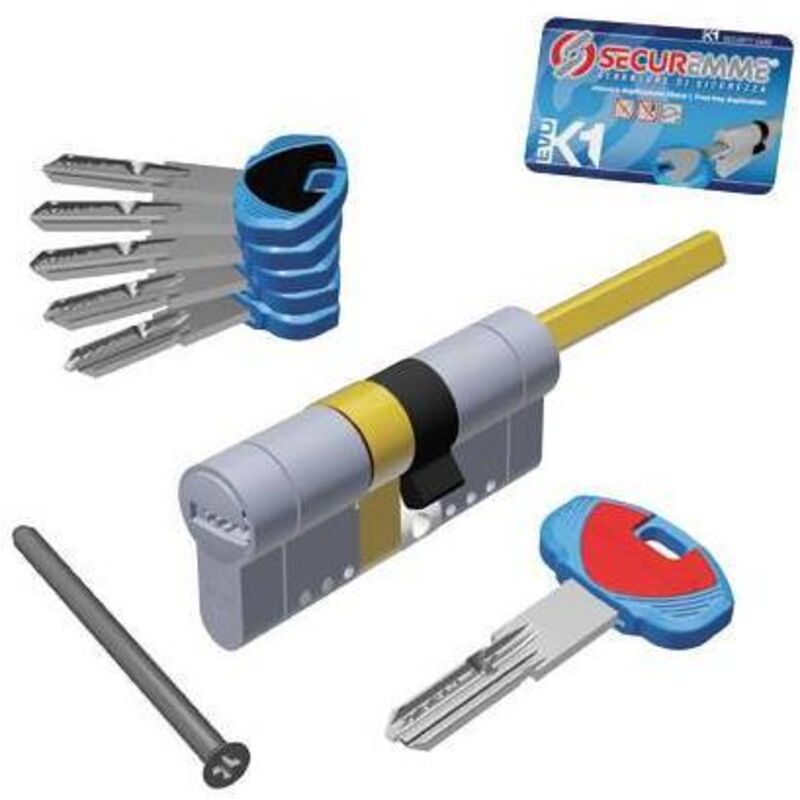 Cilindro sagomato evo K1 3100-Q pomolo Securemme