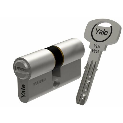 MIBRICOTIENDA yale azbe cilindro europerfil seguridad yl63535lt antibumping