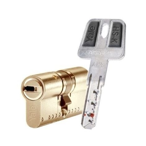 Cilindro Seguridad  30X30Mm Hsk Laton Yale