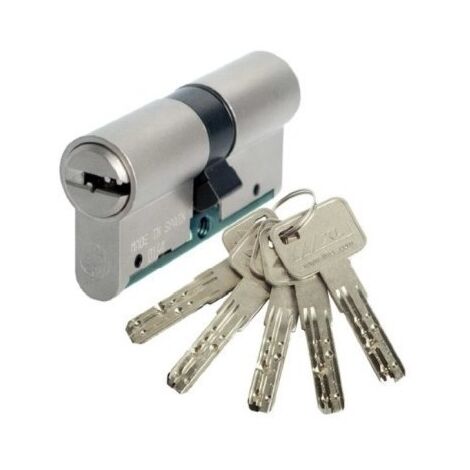 Cilindro Seguridad  40X30Mm C6 Niquel Leva larga Lince
