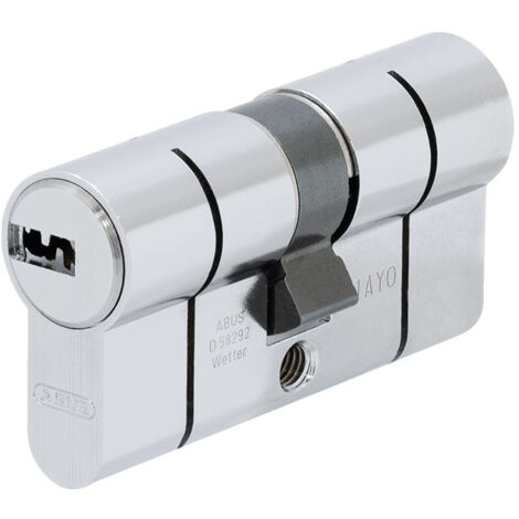 Cilindro seguridad D66PS 30x60 niquel marca ABUS