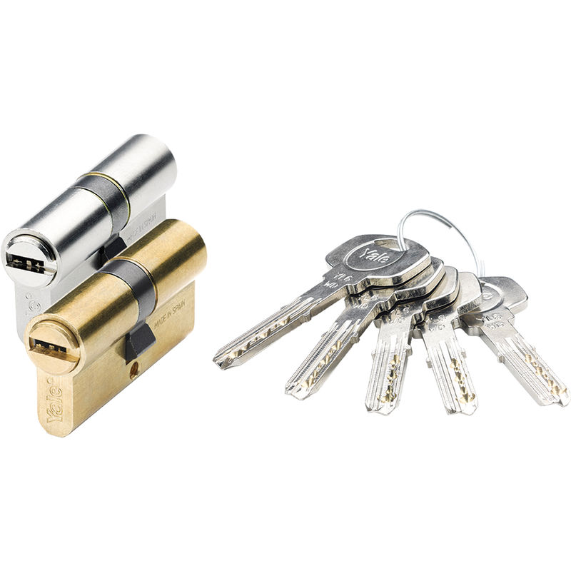 

Yale - CILINDRO SEG.YL6 YL64040HN WG 40X40 - 706562