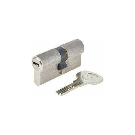 Abus EC550 - Bombín cilíndrico de doble embrague (40 x 50 mm, incluye 4  llaves)