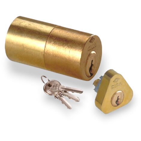 Cilindro serratura a coppia in ottone 02139