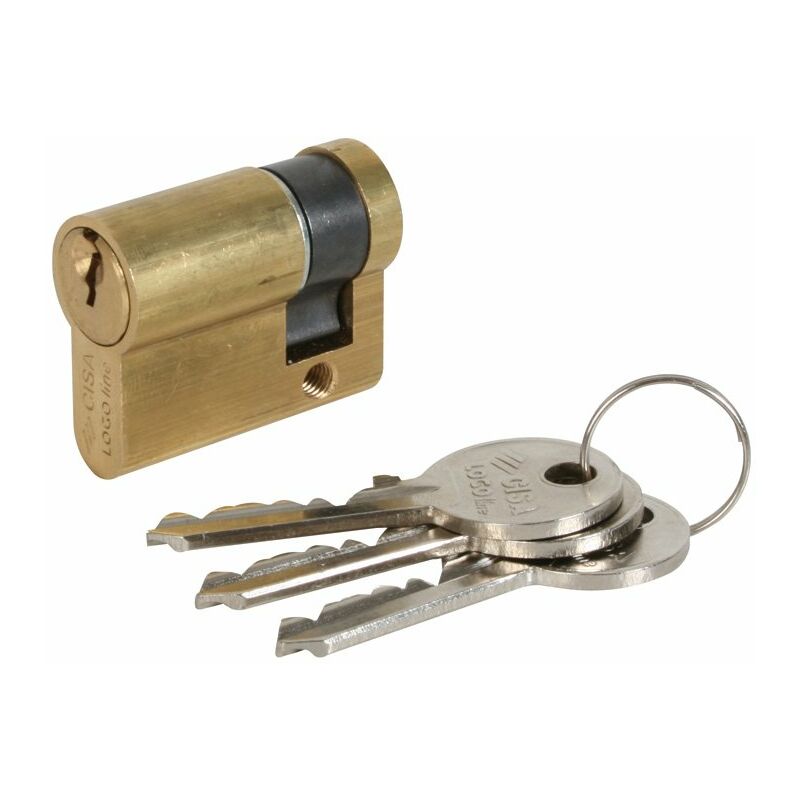 

CILINDRO SERRETA LC 30x40MM. LATON. - Cisa