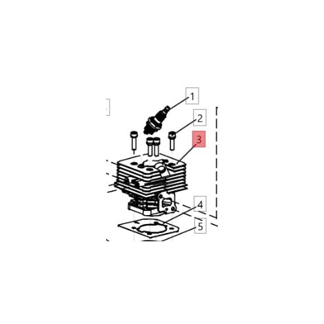 Cilindro soffiatore modelli EBV260 CG0956