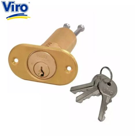 CILINDRO VIRO 714 TONDO FISSO PER SERRATURE APPLICARE
