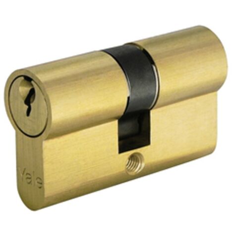 CILINDRO YALE Mod. 210 in ottone da INFILARE SAGOMATO 70 mm 27/43 mm (2100070)