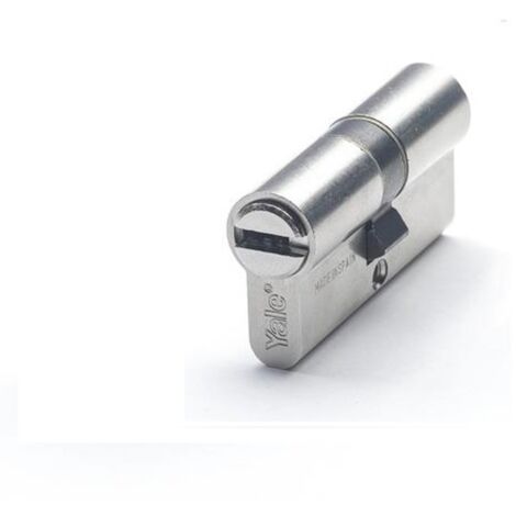 CILINDRO YL6 LEVA LARGA, 30-60 NIQUEL, 5 LLAVES - YL63060HN