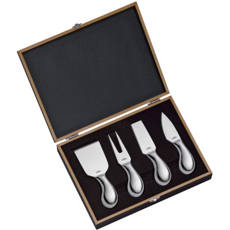 Cilio 294804 Piave - Set da 4 coltelli per formaggi