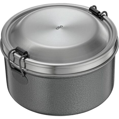 CILIO Lunch Box Monte Ø14cm anthrazit