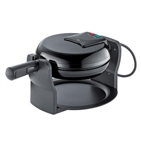 Cilio Waffeleisen, drehbar schwarz