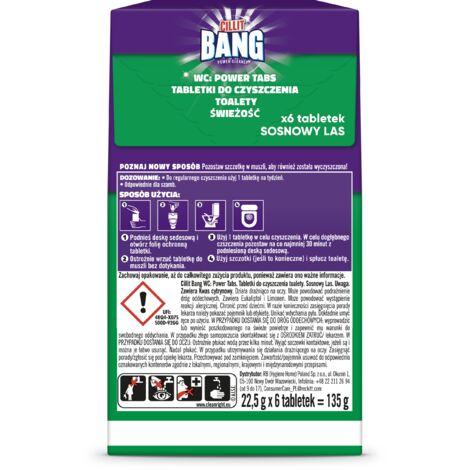 Cillit Bang WC Pastilles Pin 6 pcs.