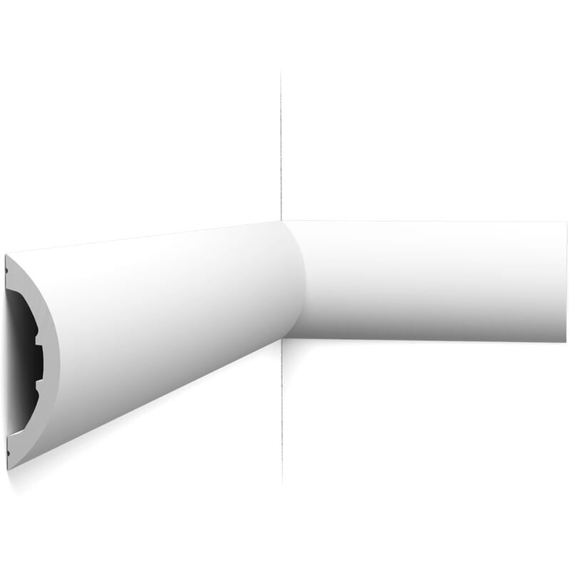 P3070 Cimaise murale Orac Decor - 12,5x3x200cm (h x p x l) - moulure décorative polyuréthane a l unité