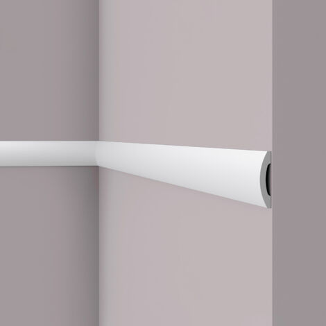 Cimaise NMC WD3 WALLSTYL Noel Marquet Profil de décoration design intemporel classique blanc 2 m