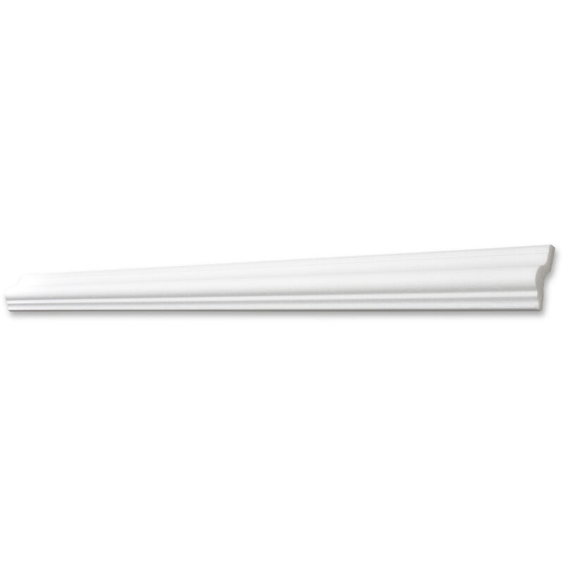 Decosa - Cimaise V40 - polystyrène - blanc - 40 mm - long. 2 m - 10 pces (=20 m) - blanc