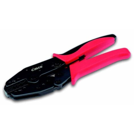 Cimco 106142 Pinza Crimpatrice rossa e nera 220 mm