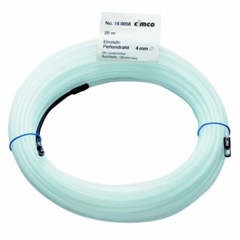 Cimco 140052 Filo di tiro in perlon 5 m trasparente