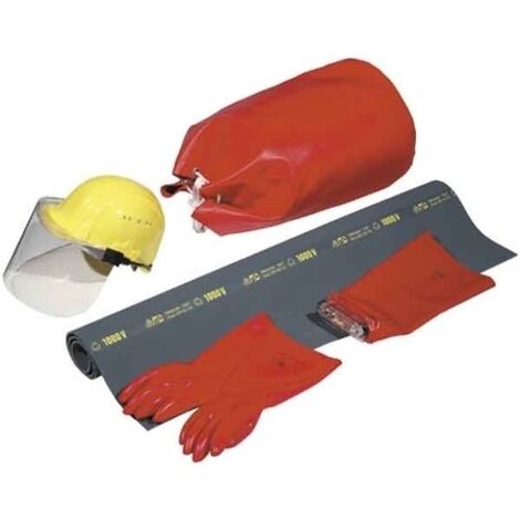 Cimco 140250 Set di sicurezza nero per protezione ottimale