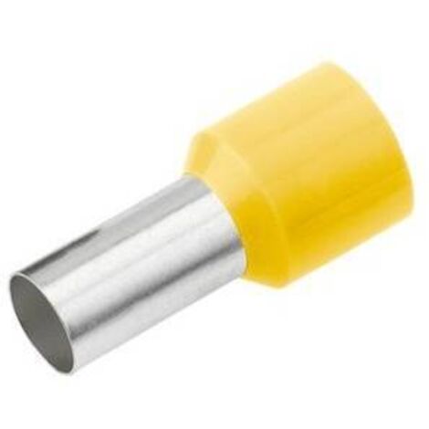 Cimco 18 2203 Capocorda 1 mm² Parzialmente isolato Giallo 100 pz.