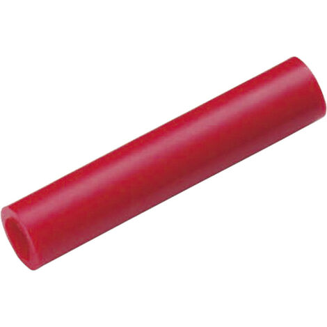 Cimco 180330 Stoßverbinder  0.50 mm²  Vollisoliert Rot 1 St.
