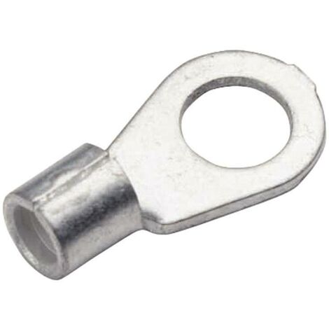 Cimco 180410 Cosse à oeillet Section max.=2.50 mm² Ø du trou=5.3 mm non isolé métal 1 pc(s) D21659