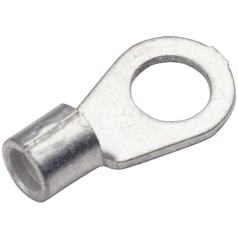 Cimco 180420 Cosse à oeillet Section max.=6 mm² Ø du trou=6.5 mm non isolé métal 1 pc(s)